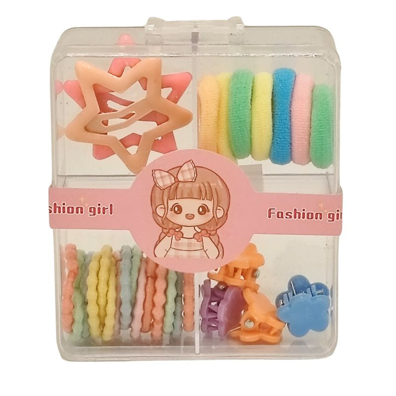 Set de Pinzas, Colitas y Accesorios para el Pelo Set de Pinzas, Colitas y Accesorios para el Pelo