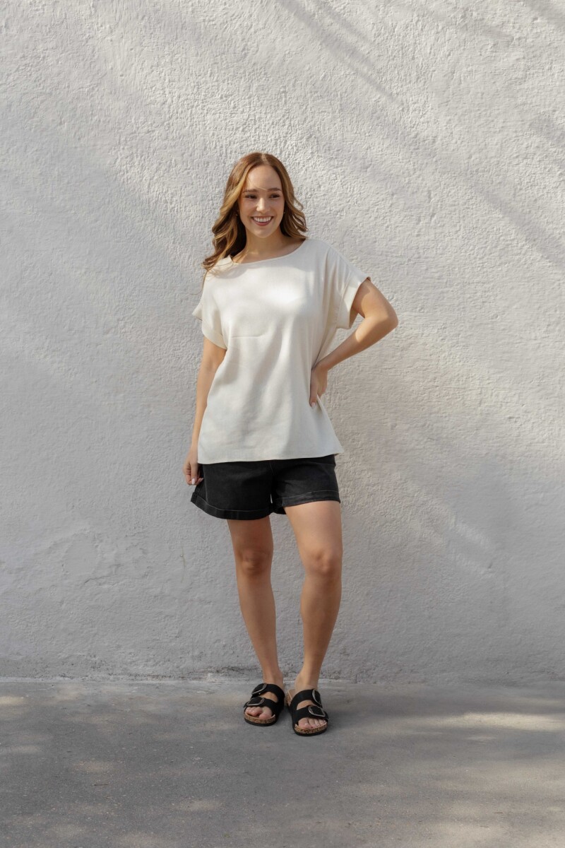 Blusa Azucena Crudo
