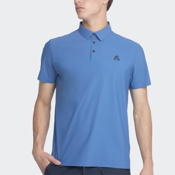Remera Polo Le Coq Sportif Bat Azul