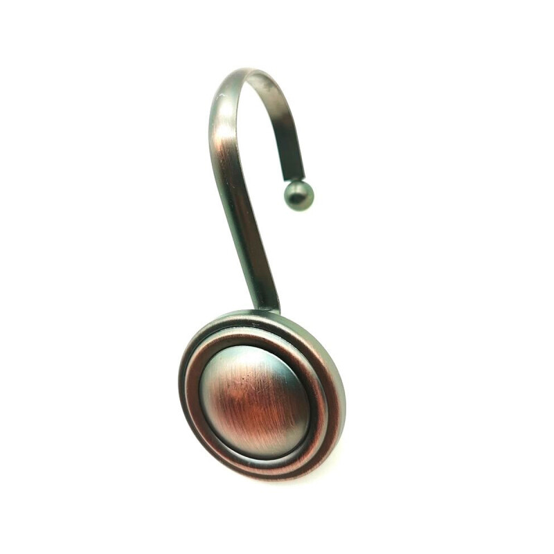 Set x12 ganchos para cortina. boton S/C