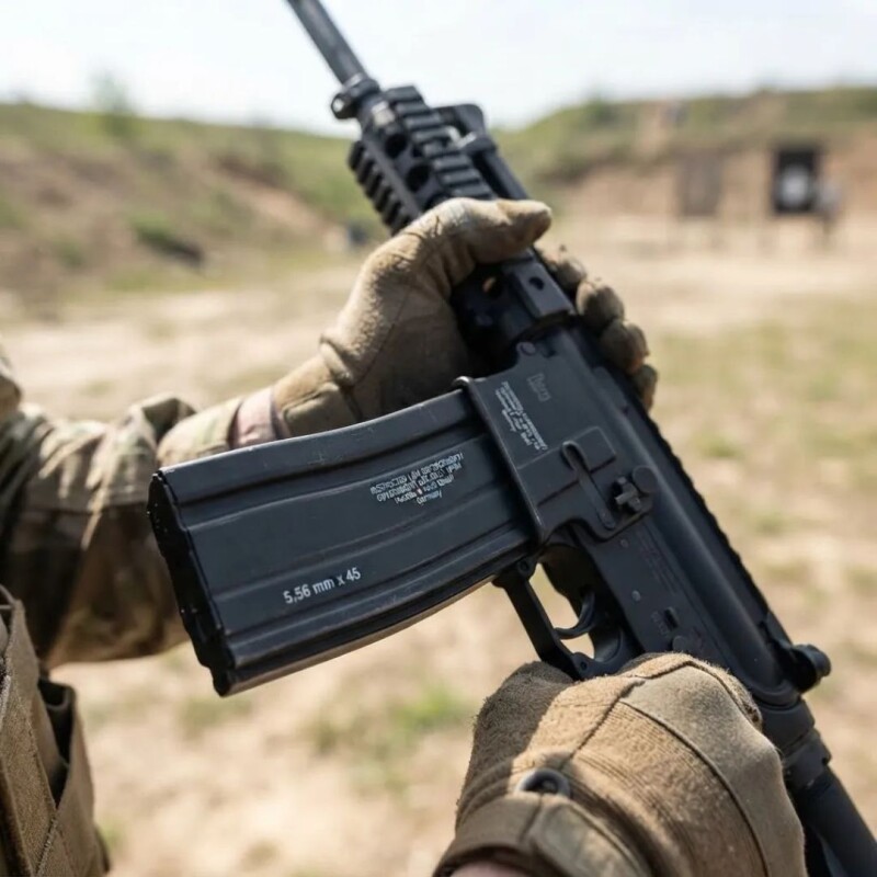 Cargador Umarex Airsoft Hk416 A 6 Mm 45 Municiones Cargador Umarex Airsoft Hk416 A 6 Mm 45 Municiones