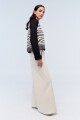 Cardigan Cebra Negro