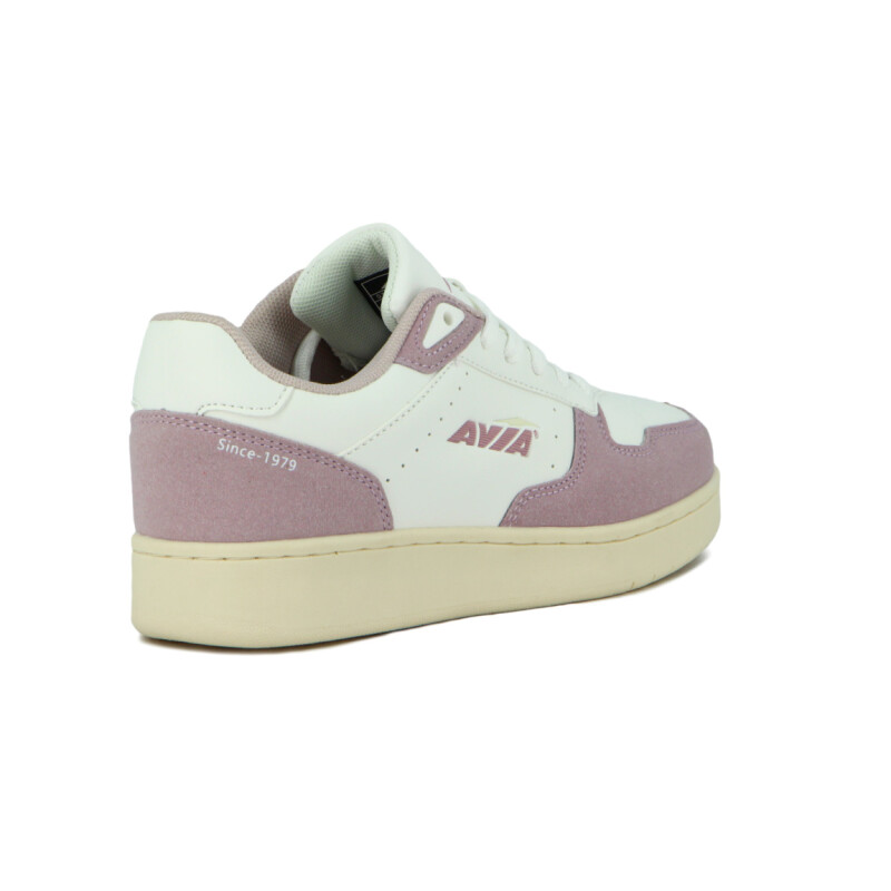 Avia Zapatilla Mujer Casual Denebola - White/pink Blanco-rosado