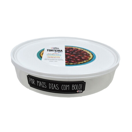 RECIPIENTE PLASTICO REDONDO CON TAPA TIPO TORTERA 3LT RECIPIENTE PLASTICO REDONDO CON TAPA TIPO TORTERA 3LT