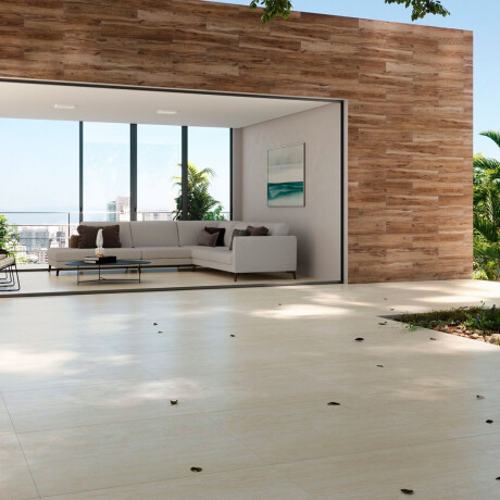 Porcelanato Tipo Travertino Antideslizante 90X90Cm Pared Piso GAMAS DE BEIGE
