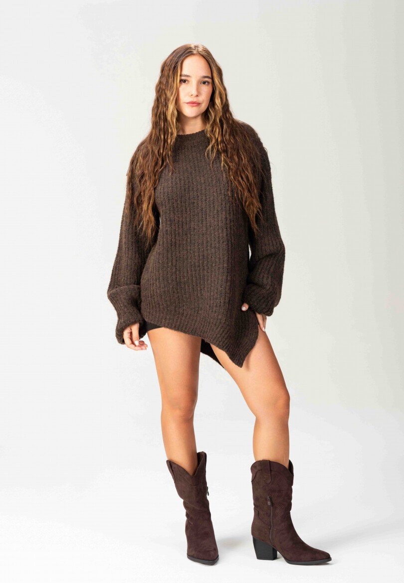 Sweater Escencia Chocolate