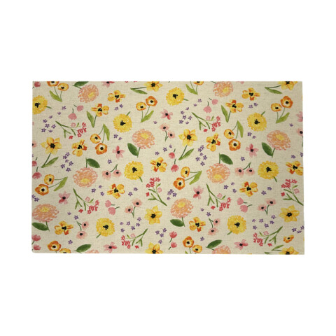 Mantel individual de mesa floral 46x30cm TV1700