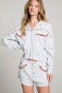 CAMPERA DIBUJOS Gris