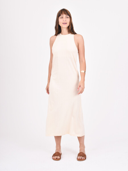 VESTIDO HIEDRA CRUDO