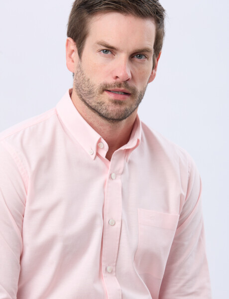 CAMISA LISA OXFORD Rosa