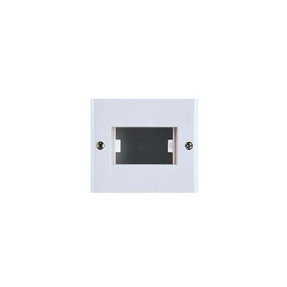 Caja exterior para 1 módulo, color blanco puro - Sica ELE07583