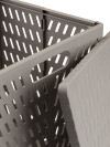 Cesta MILAS A28xL30xA30cm plegable gris Cesta MILAS A28xL30xA30cm plegable gris