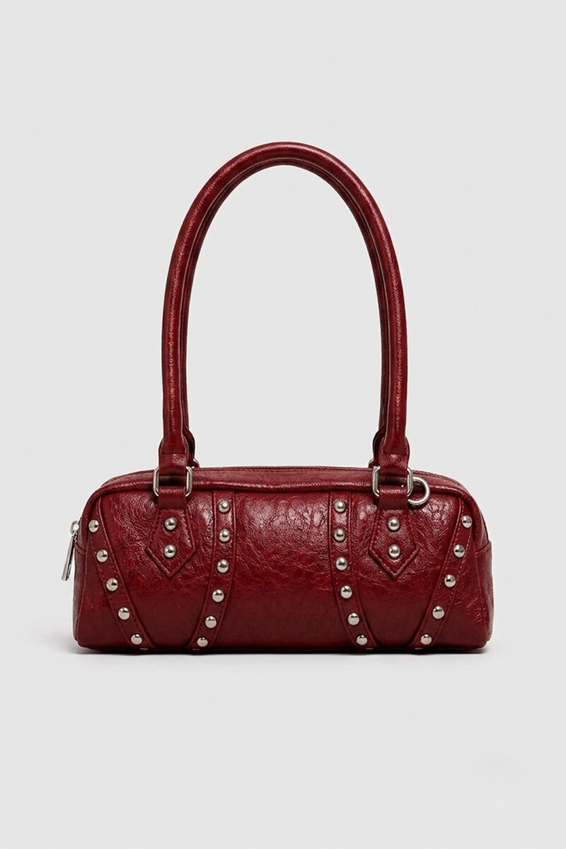 CARTERA BAGUETTE GRANATE