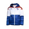 Campera Puffer CNdeF Nacional Oficial - Blue / White / Red Blue/White/Red