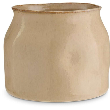 Maceta Rudolf Ø18Xh16 Cm Almendra
