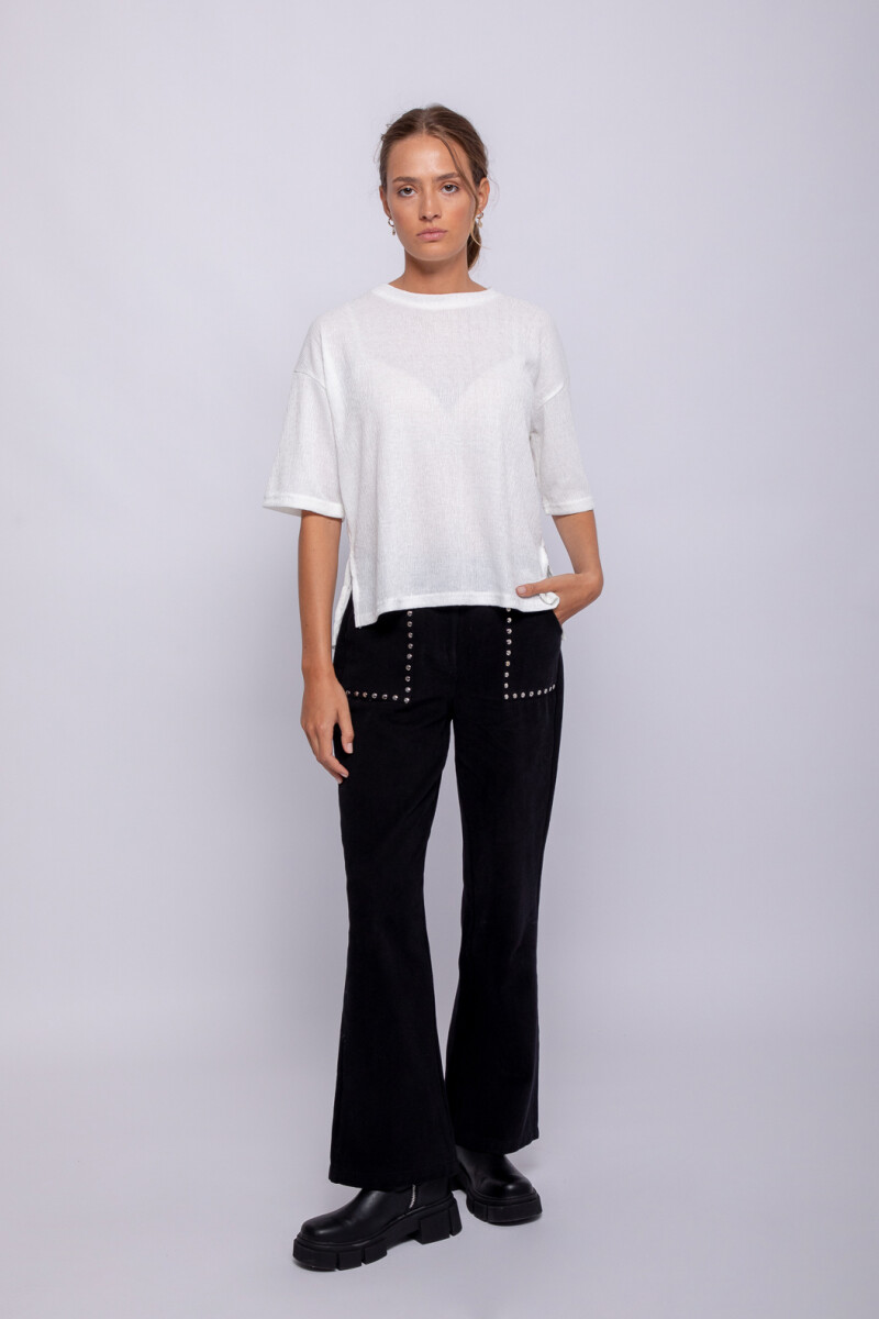REMERA BLANCA Crudo