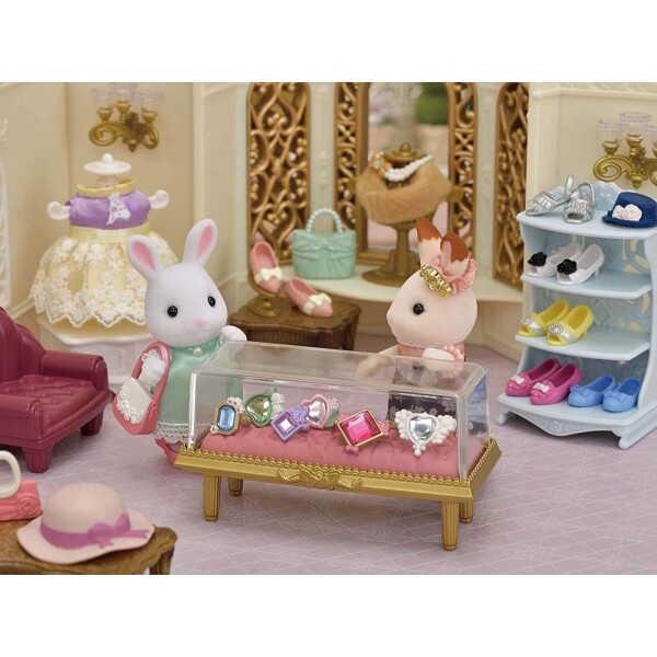 Sylvanian Families Set Accesorios Joyería Figura Conejo Sylvanian Families Set Accesorios Joyería Figura Conejo