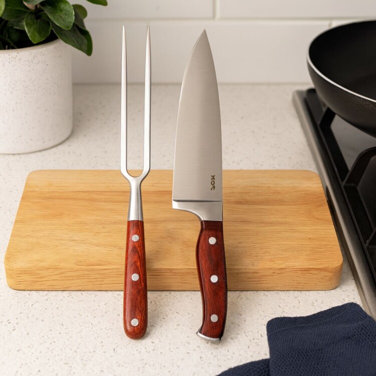 CUCHILLO + TENEDOR TRINCHANTE "MOR" CUCHILLO + TENEDOR TRINCHANTE "MOR"