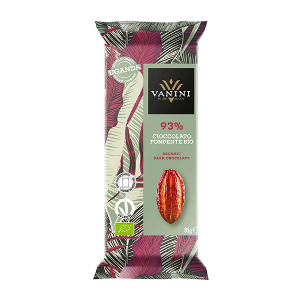 Chocolate extra amargo 93% Vanini 