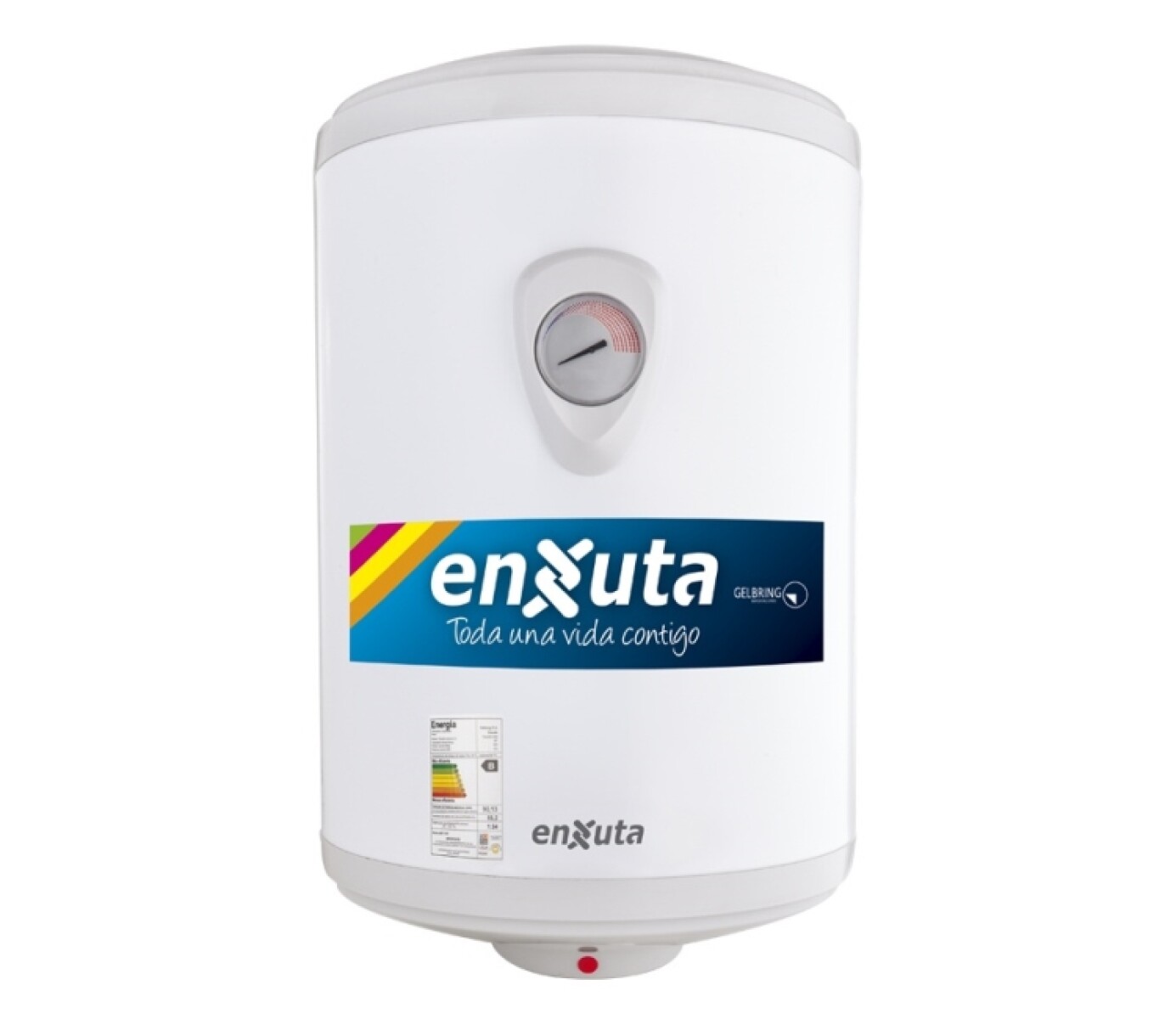 Termotanque Calefón De Acero Enxuta 30lts 