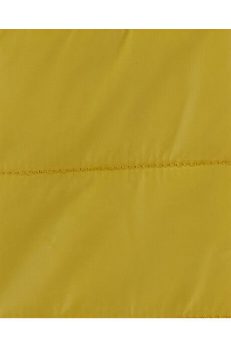 Chaleco de nylon, acolchado, diseño colorblock. Talles 0-24M Sin color