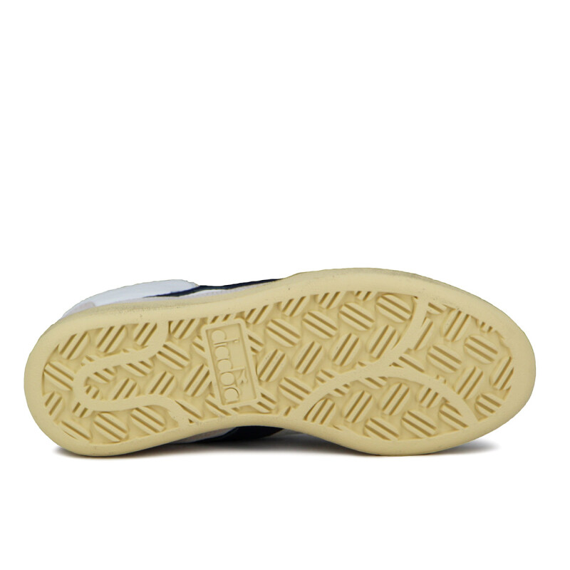 Botas Diadora Heritage Mi Basket Unisex Blanco-rojo