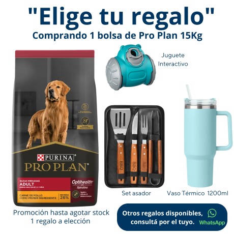 PRO PLAN ADULTO PERRO MEDIANO 15KG Pro Plan Adulto Perro Mediano 15kg
