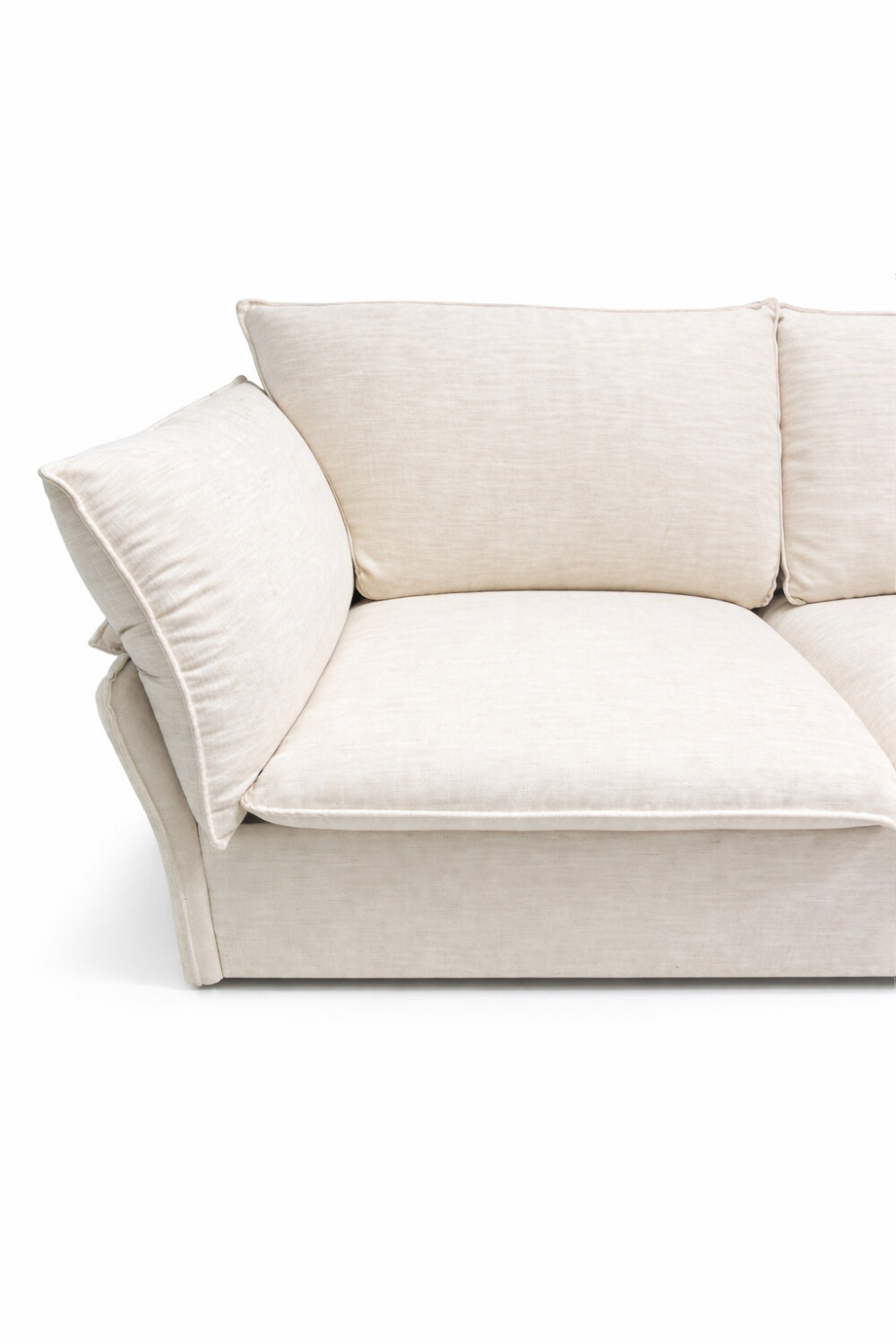 Sofá Kingston, 3 Cuerpos Beige