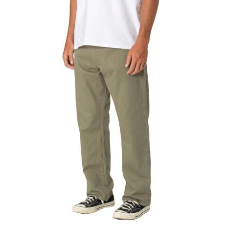 Pantalon Katin George 64 Relaxed Bull Denim Verde