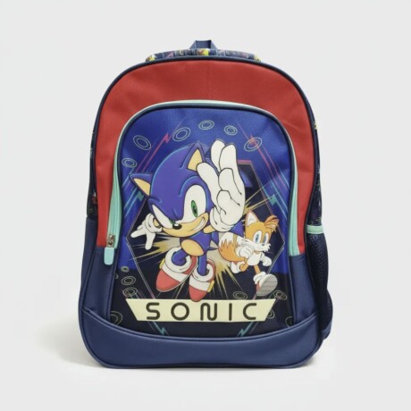 Mochila Sega Escolar En tafeta 40 CM Sonic Prime Mochila Sega Escolar En tafeta 40 CM Sonic Prime