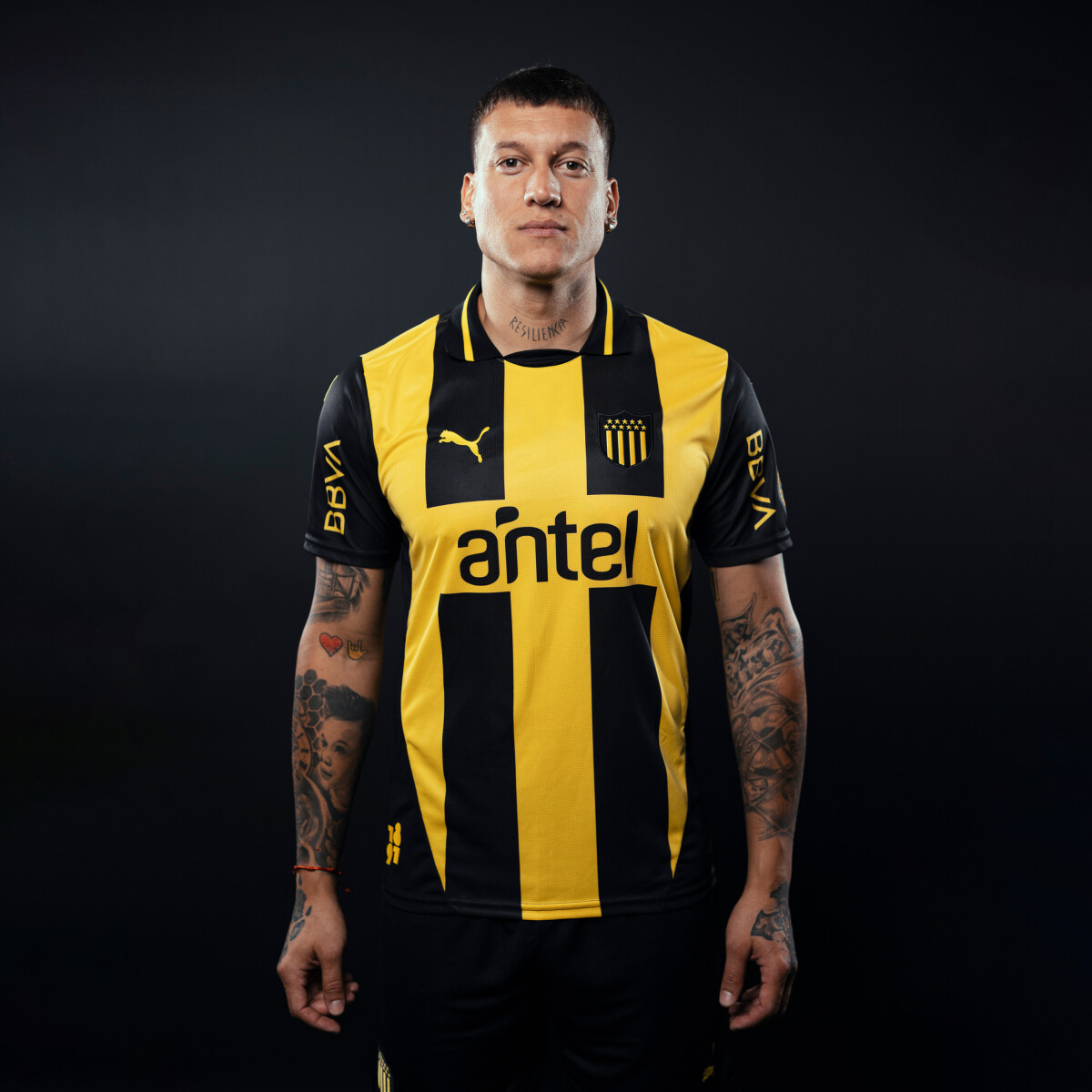 Camiseta de Hombre Puma Peñarol - Amarillo - Negro 