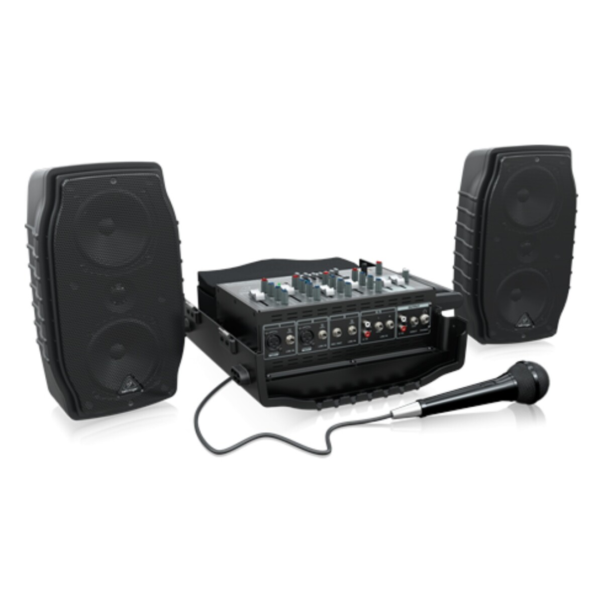 Caja Acustica Combo Behringer Ppa200 2x100w C/ Bt 