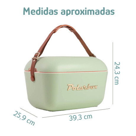 Conservadora Térmica Retro 12L Polarbox Playa Camping Viajes Olivagold