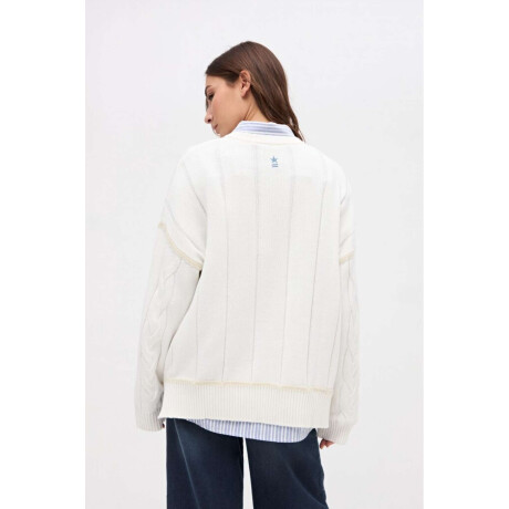 Buzo punto Rali Off white