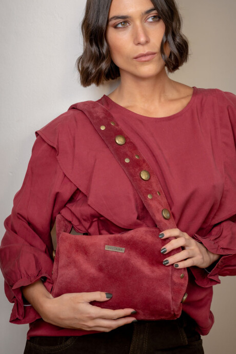 Cartera bohemia Bordeaux