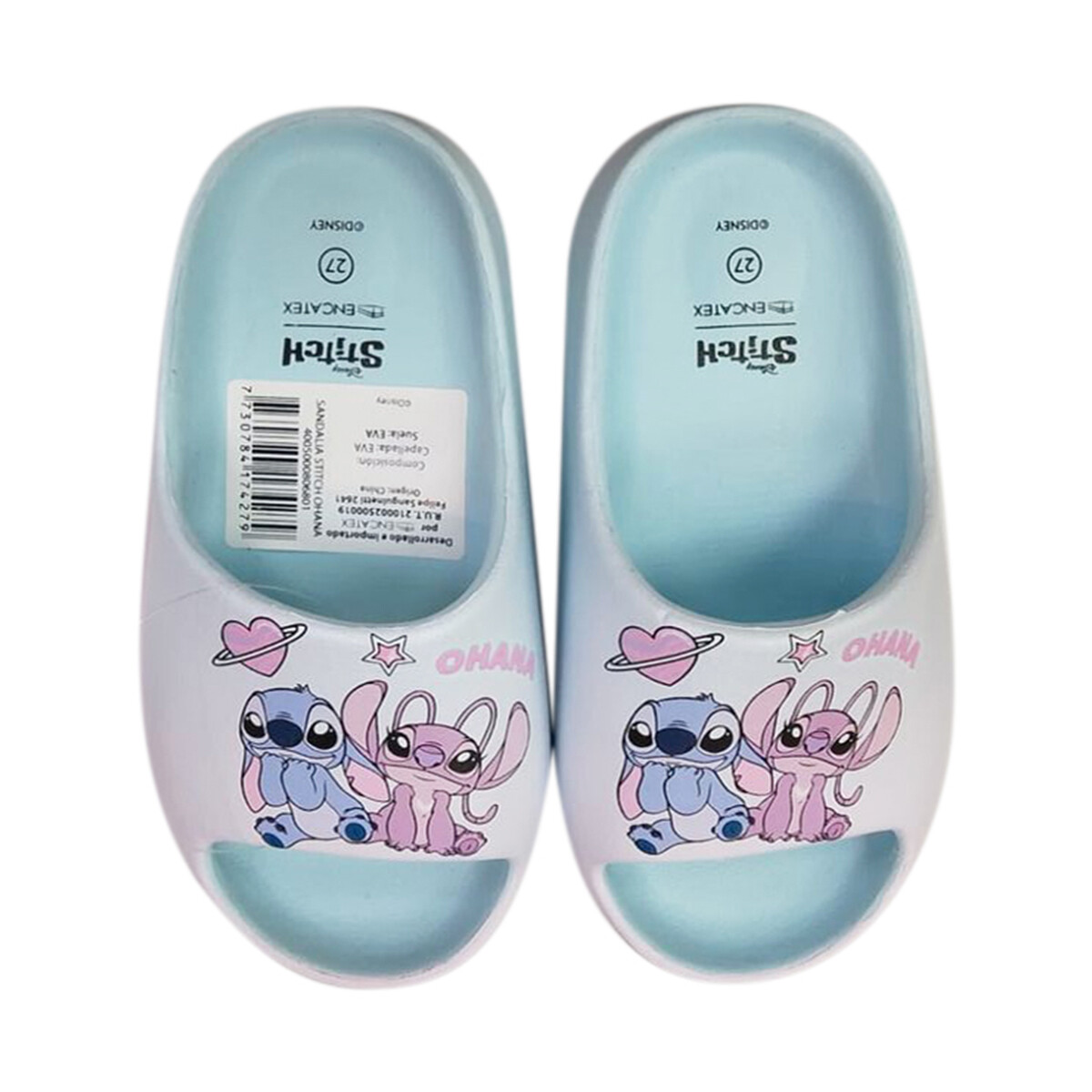 Chinelas Infantil Stitch Talle 26 - 30 