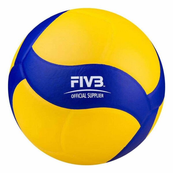 Pelota Mikasa V330W Balón De Volleyball Amarillo y Azul