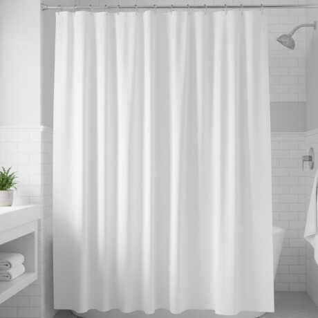 Cortina de baño 180x180 cm BLANCO