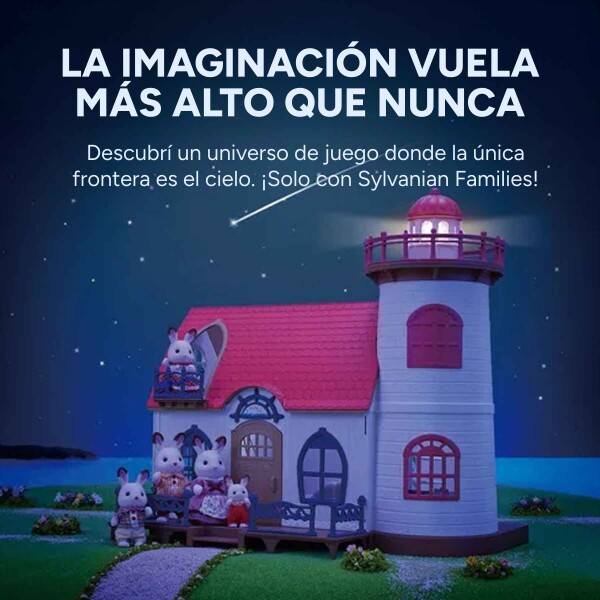 Sylvanian Families Casa Con Faro De Luz Accesorios Juguete Sylvanian Families Casa Con Faro De Luz Accesorios Juguete
