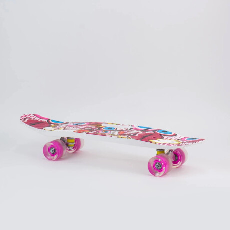 Skate Patineta Penny Con Agarre 65 Cm Multicolor Sweet Pink