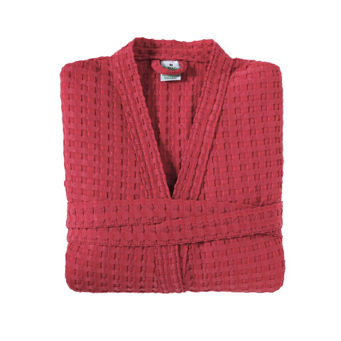 Bata de Cama Provenza Dohler 100% Microfibra Talle P Al XG ROJO