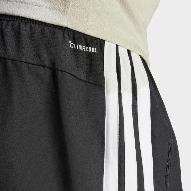 Shorts Adidas Essentials 3 Rayas Negro