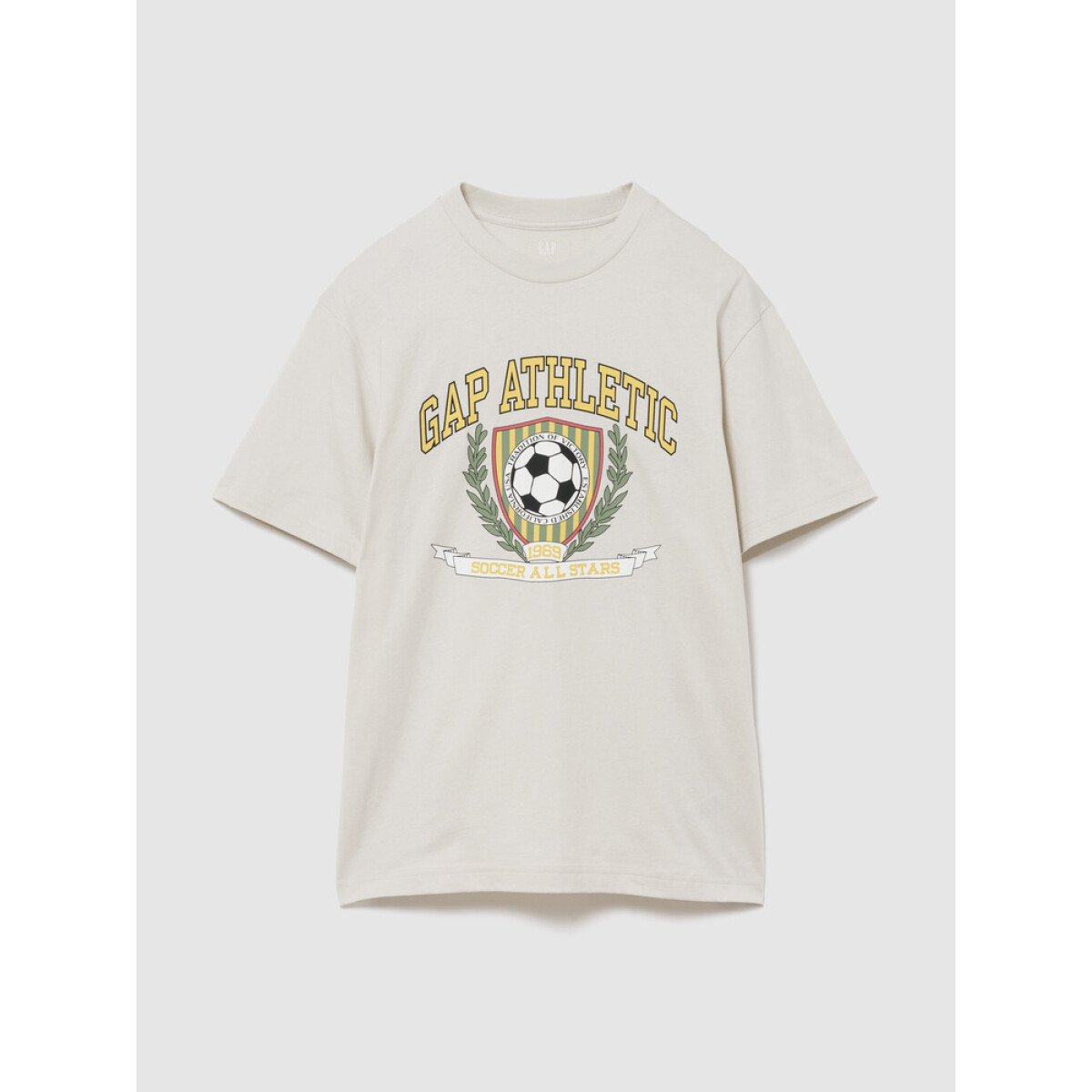 V-FRCH GAP ATHLETIC SOCCER TEE - REGULAR GREY 688 