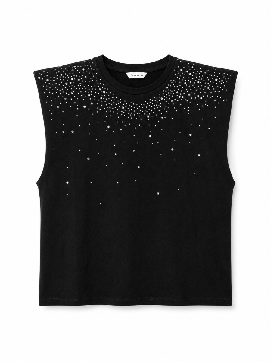 REMERA DIAMANTA - GRIS OSCURO 