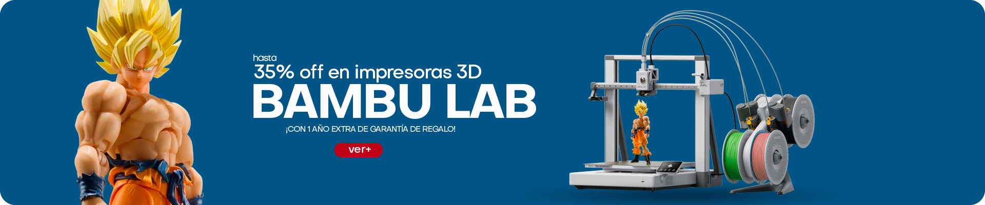 ¡Impresoras 3D en súper oferta!