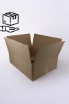 Caja aleta simple 46,5x35x16 cm. MADERA