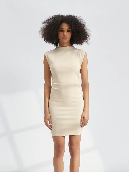 VESTIDO MABEL BEIGE
