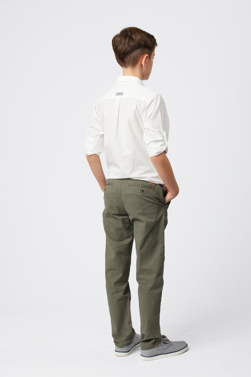 PANTALÓN CLÁSICO Verde