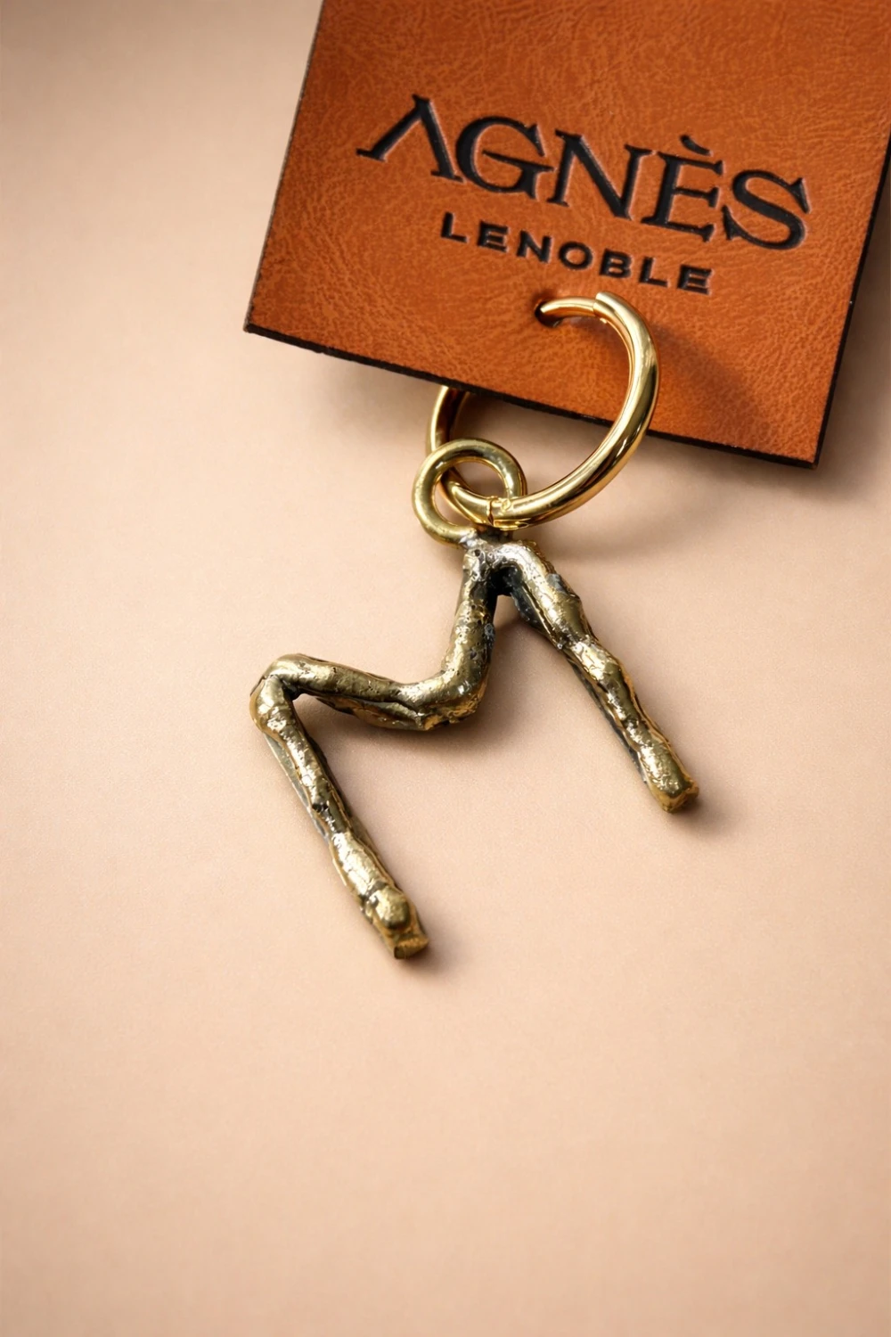 Spelling Earrings Bronce - M