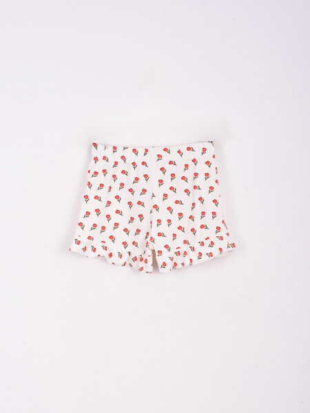 CONJUNTO BLUSA + SHORT ROJO